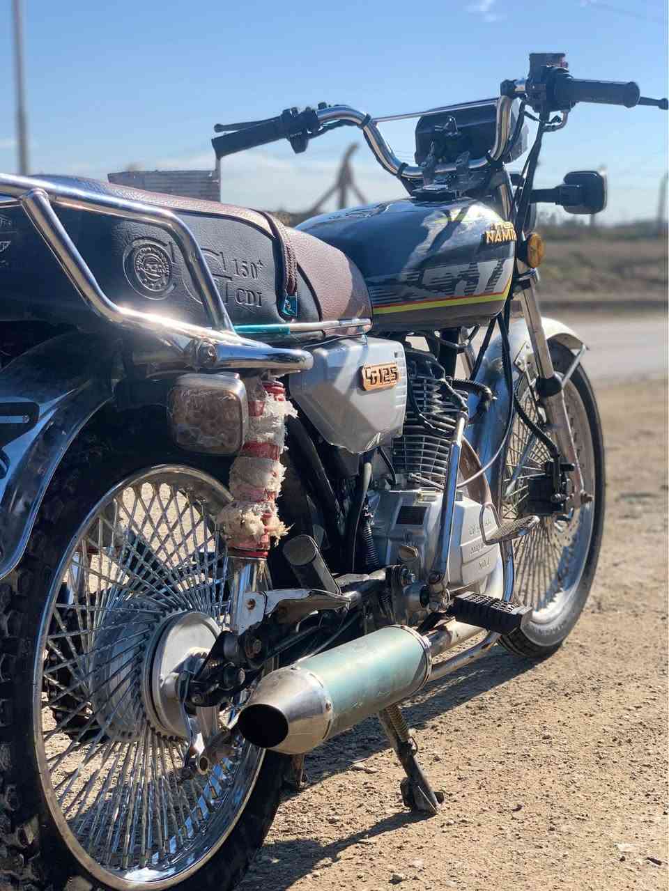 ماتۆری دووتایە مۆدیل٢٠٢٠نامی پرۆ سلف و هندل بئ عەیب لەرووی تایە ویل کامل کارەبای هەرجی گیانییەتی جایزە لایتەکانی ئیشەکات ئیشارەت ئیستۆپ ناونیشان سلیمانی بەس بەشی سەرەوەی کراوەتەوە سیعری ٤٧٥ موعامەلە *********** 
*********** السليمانية, العراق
