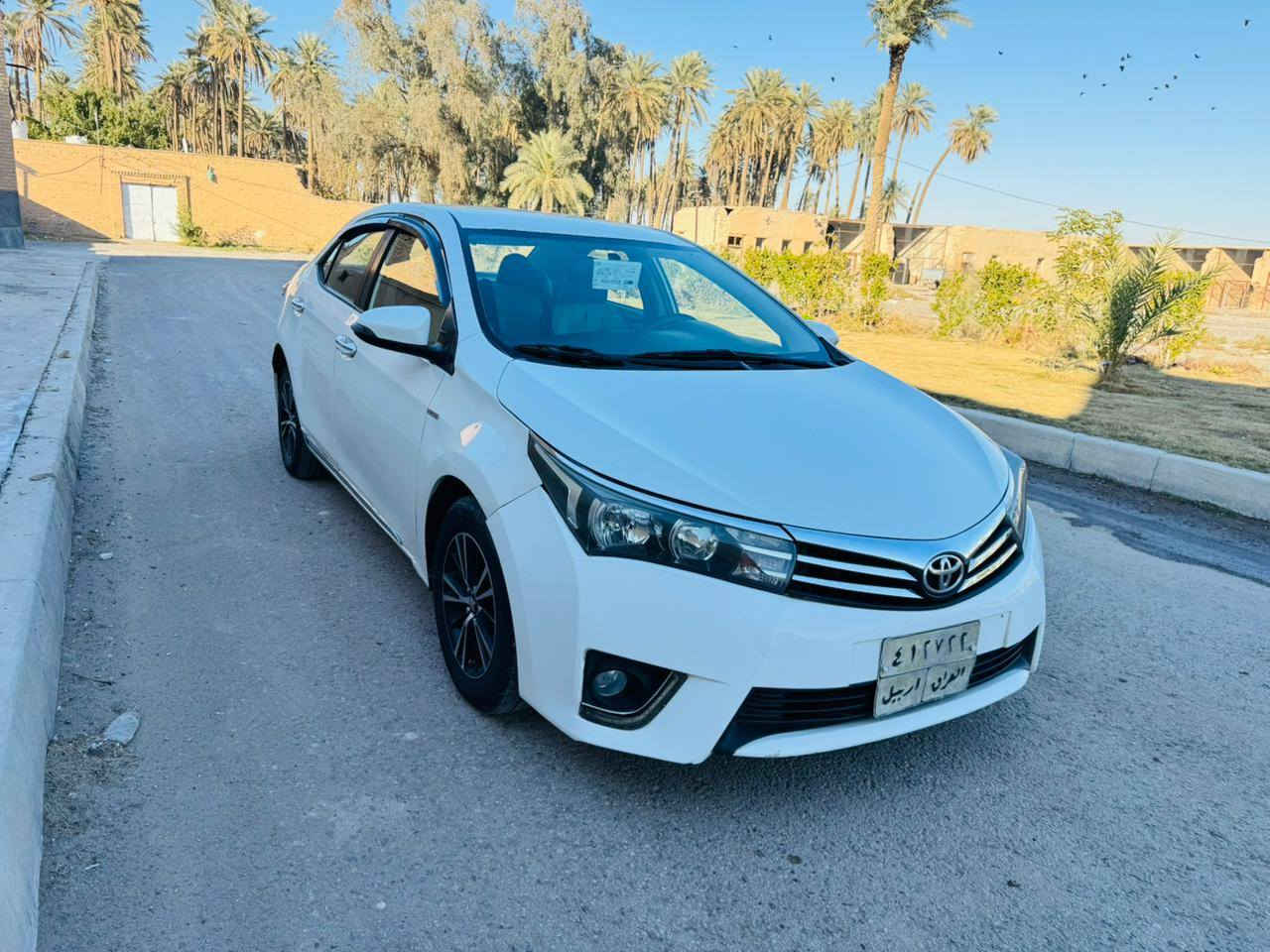 السلام عليكم جميعٱ
للبيع تويوتا كورلا خليجي موديل 2016 محرك 1800
لمتتد
شاشه
كامره 
حساسات خلفيه اماميه 
ويل كب 
داخل لونين 

سياره بيه باب وجاملغ كلير اثر شخط فقط بدون اي حادث بدون معجون
سياره جاهزه من مكينه وكير وحداديه تخم تاير  ماتصرف عليه الف

سنويه جديده لل 2027
تحويل وكاله 
مكان سياره بابل
السعر 124
لاتصال 
***********
***********
