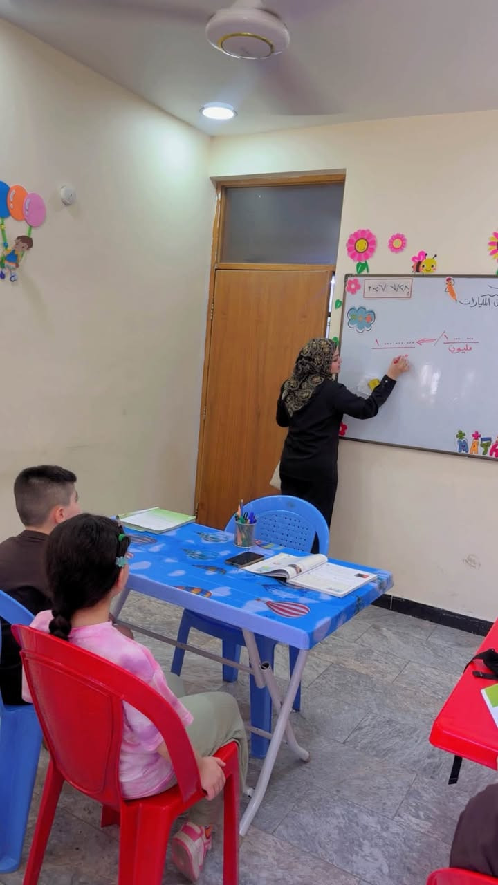 دروس الست اسينات
مع مرحلة الابتدائي والمتوسطة 👏🏻
للتواصل والتسجيل ***********

الوزيرية قرب مستشفى المستنصرية
