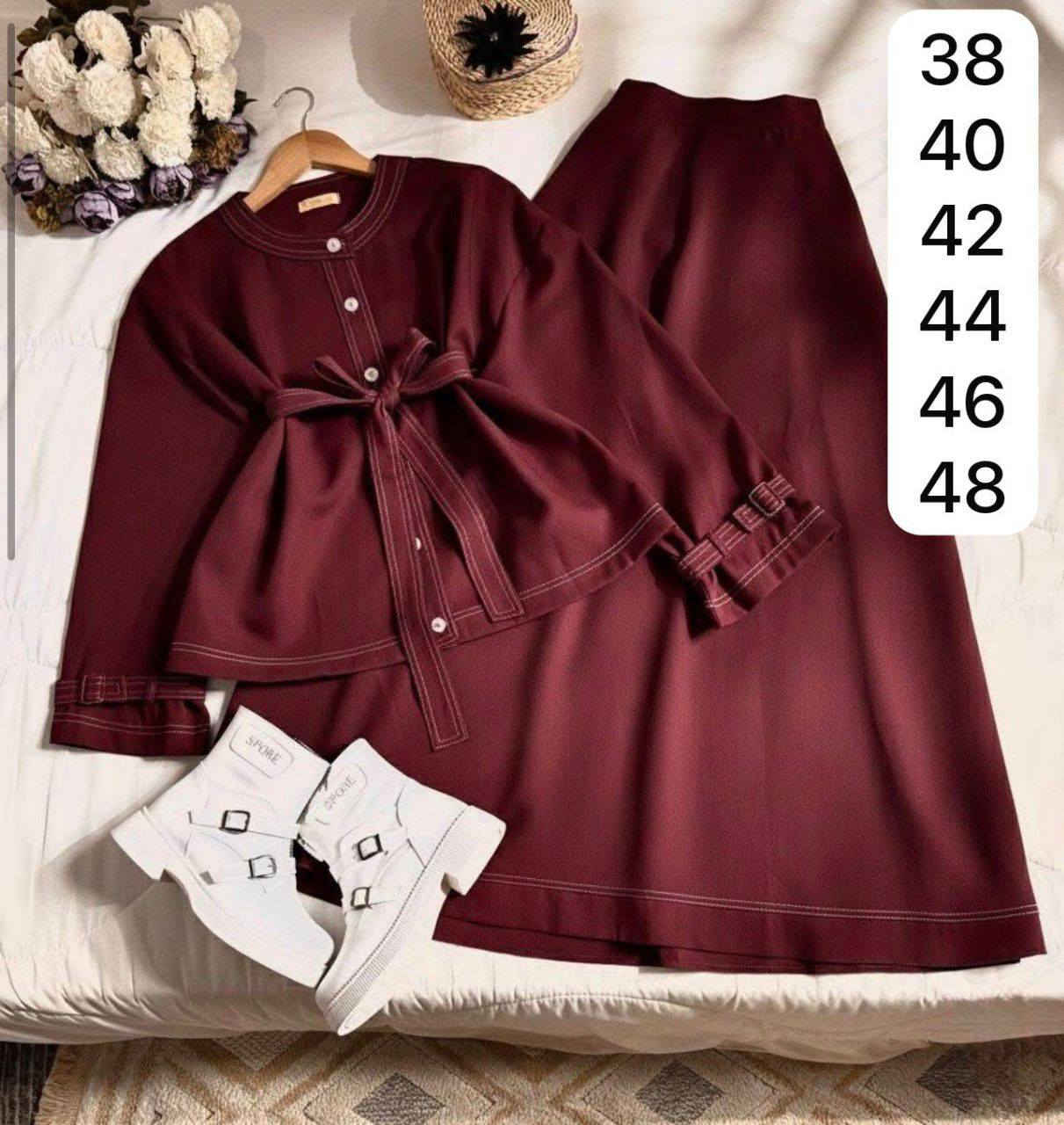 قميص مع تنورة❤‍🩹
خامة هوريم دابل تركي
قياسات مذكورة ع الصور
#ام_علي_للزياء
#قميص_مع_تنورة #ملابس_نسائية #ستايل_يومي  #موضة_العراق #FashionDesignUnique


**إذا كنت صاحب هذا الإعلان وتريد حذفه لأي سبب، رجاءا أرسل رسالة إلى الدعم الفني**