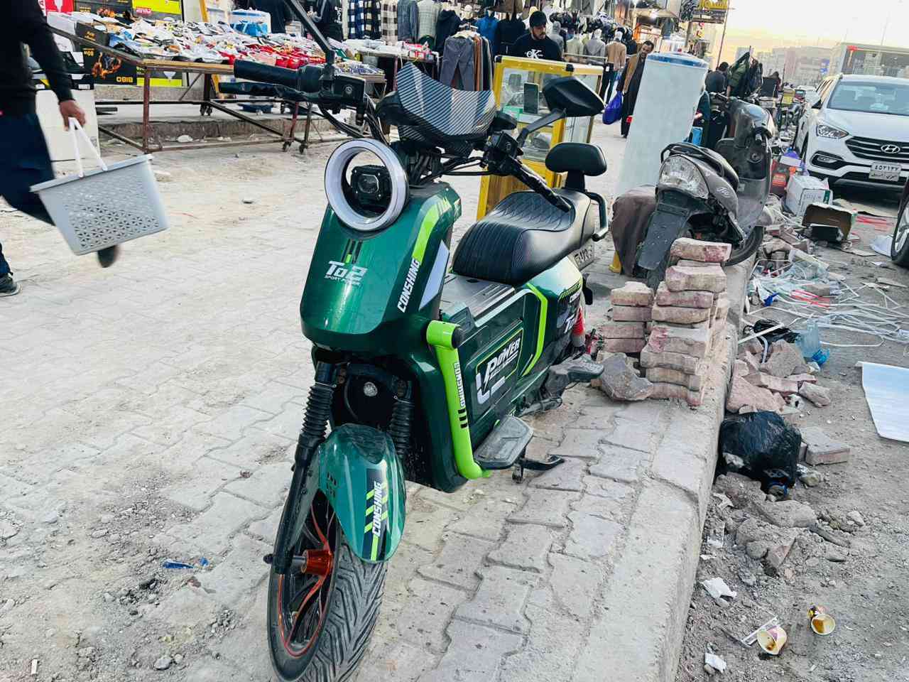 اخذتها750والوصل عندي سبب البيع احتاجيت السعر550الف قفل مكاني بعويسيان دراجة شحن جديده مفوله نشرات وبصمتين وفول الفول السعر550الف قفل***********
