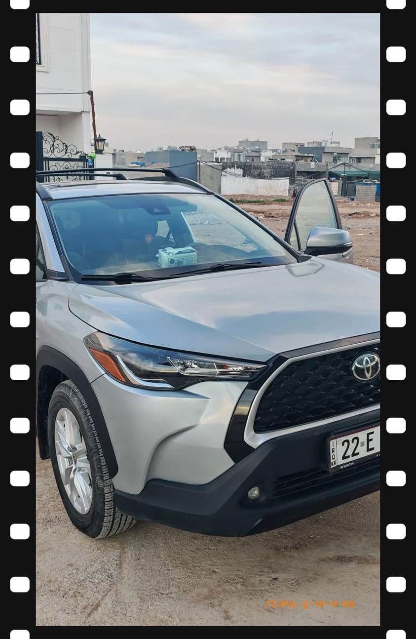 كورلا كروس 2022 ياباني
فول مواصفات
بدون قطرة صبغ بدون بارد مكفولة 
على وضع الشركة

محرك 2000 بدون توربو
دخول ذكي
سلايد سقف
بصمة ابواب
زنون 
فول مواصفات

السعر 195 ورقة

العنوان اربيل - القلعة 
***********
