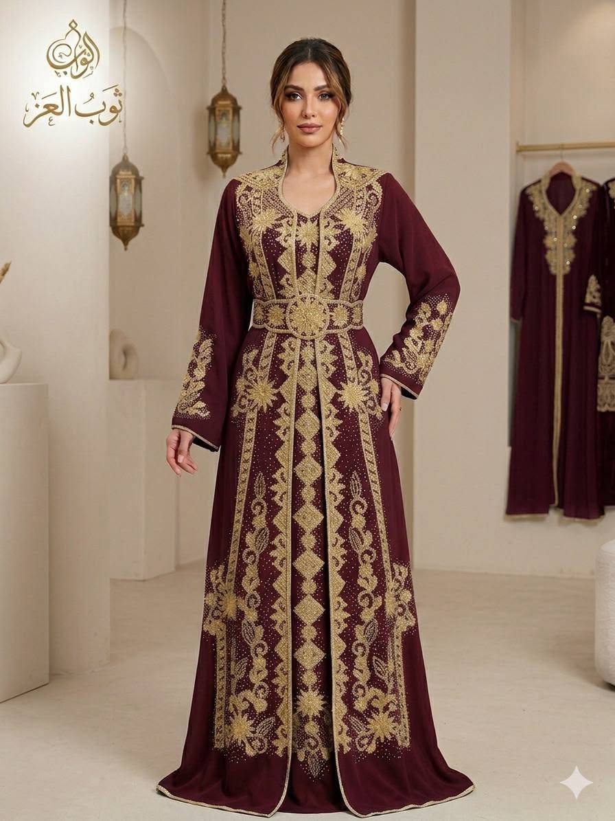 نقدم لكِ سيدتي أرقى التصاميم من "ثوب العز للأناقة" ✨👗
​نضع بين يديكِ تشكيلتنا الجديدة التي تجمع بين الأصالة والفخامة، لتتألقي بجمال لا يُنسى في كل مناسباتك. 💖🌟
​القفطان المغربي
قطعة فنية من قماش الشيفون الراقي، تصميم متكامل من 3 قطع لإطلالة ملكية ساحرة. 👑💎
​الألوان: متوفر بـ 7 ألوان مميزة. 🎨🌈
​السعر: 50 ألف. 🏷️💰
​الفستان الفلسطيني
تصميم راقٍ من قماش "اللكزز" الفاخر، يتميز بتطريز سكري مطعم بلمسات فضية أنيقة. 🧵🥈
​الألوان: متوفر باللون الأسود الملكي. 🖤👑
​السعر: 40 ألف. 🏷️💰
​مميزاتنا: 🎖️✅
​التوصيل: متوفر لجميع المحافظات. 🚚📦
​تكلفة التوصيل: 5000 دينار فقط. 💸📍
​ثقتكم تهمنا: نوفر خدمة الفحص قبل الاستلام لضمان رضاكِ التام. 🛡️🔍
​العنوان: أربيل - هفلان - اللنكة الجديدة - عمارة B - محل رقم 52. 📍🏢
​للطلب والاستفسار: 📲💬
يرجى مراسلتنا عبر واتساب ***********  أو ماسنجر، أو تفضلوا بزيارتنا في محلنا. 🛍️🤝
بانتظاركم في "ثوب العز للأناقة"! 🌸✨
#لكي_سيدتي #ثوب_العز #العراق
