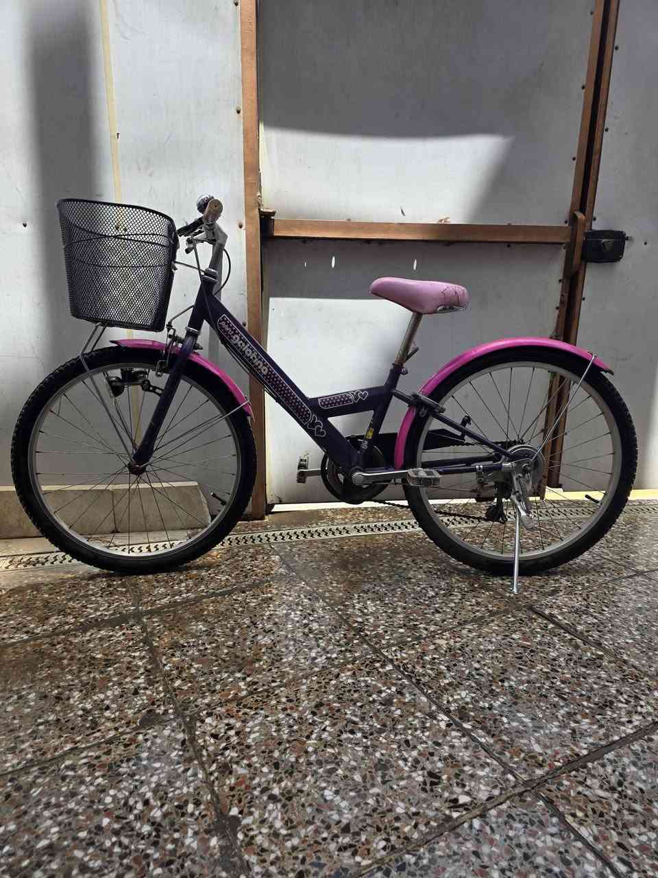 اصلي بالة كير ياباني 6 سرعات نوع شيمانو (Shimano) والعكرب شيمانو (Shimano)
والبريك فلنجة ولايت داينمو 
البايسكل حجم 24
السعر جدا مناسب
*********** واتساب
