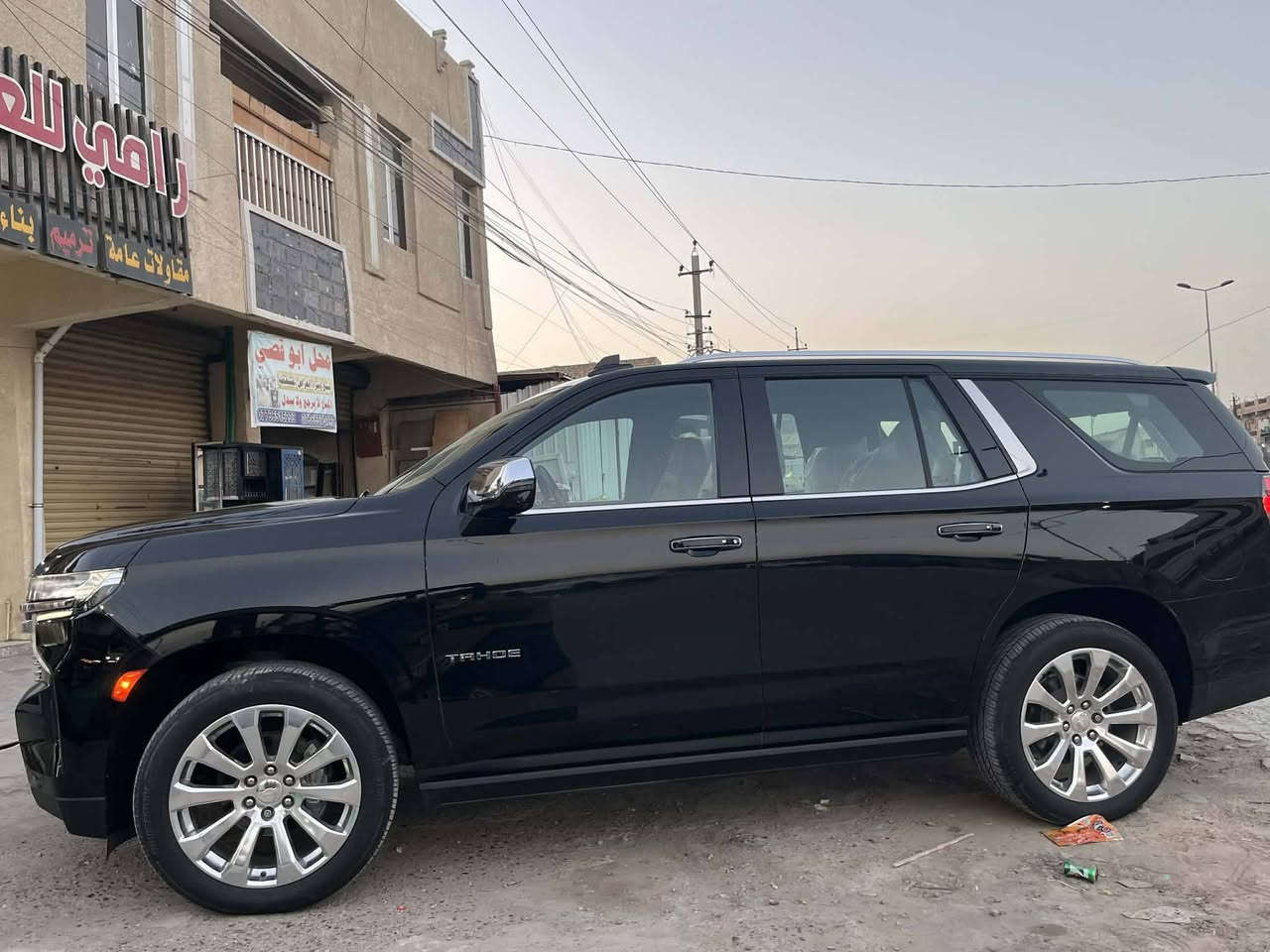 CHEVROLET TAHOE
بلاش بلاش بلاش
 PREMIER 
شوفرليت تاهو
موديل 2022   🦅 
سعر535$
تحويل مباشر ب اسمي سنويه عليهة ppf وبي ضمان 7 سنوات
فوول مواصفات جگات
شيفروليت تاهو بريمير وكالة خليجي
‎علامه سوده 
‎الموديل : 2022 ( خليجي )
‎اللون : اسود 
ماشييه 54الف كم حقيقي 
محرك و گير شرط مامفتوح
سياره مكفول  بدون صبغ بدون حادث
كل غراض بلادي موجود
‎جكات كهرباء
‎ جكات تصعد وتنزل 
‎اربع كامرات
‎حجم المحرك : 5300 Cc
‎عدد الاسطوانات : 8 اسطوانات ( 8 سلندر )
‎المواصفات : 
‎* سقف بانوراما 
‎* المقاعد كهربائية تدفئة و تبريد
‎* مقصوره الركاب من الجلد الفاخر + خشب ملكي 
‎* شاحن وايرلس لاسلكي
‎* نظام الرؤيه : 5 كامرات رؤيه شامله ( BIRD VIEW )
‎* نظام التعليق مستقل
‎* كشنات ميموري خزن
‎* نظام الصوت BOSE سماعات عدد 10
‎* دوسات كهرباء + اناره LED
‎* نظام سحب مقطوره تحكم كامل + كامرة لرؤية المطوره
‎* داتا شو
‎* تشغيل بعد 
‎* 5 بصمات 
‎* تحديد مسار 
‎* لد امامي 
‎*مري شفط 
‎* 4 كامرات 360 درجه 
‎* رادار 
‎* جنطه ذكيه بلقدم تنفتح وتنسد 
‎* ويل كروم 22 حجم وعليها تخم تاير 
‎* شاشات خلفيه 
‎* جميع الكشنات كهرباء
‎* كشنات تدفئه تبريد 
‎* دوسات شفط 
‎* شاحن واير ليس
‎* ثلاجه 
‎* جميع المقاعد يوجد مخارج يوبي اس 
مكان :بغداد
‎ للاستفسار
***********
