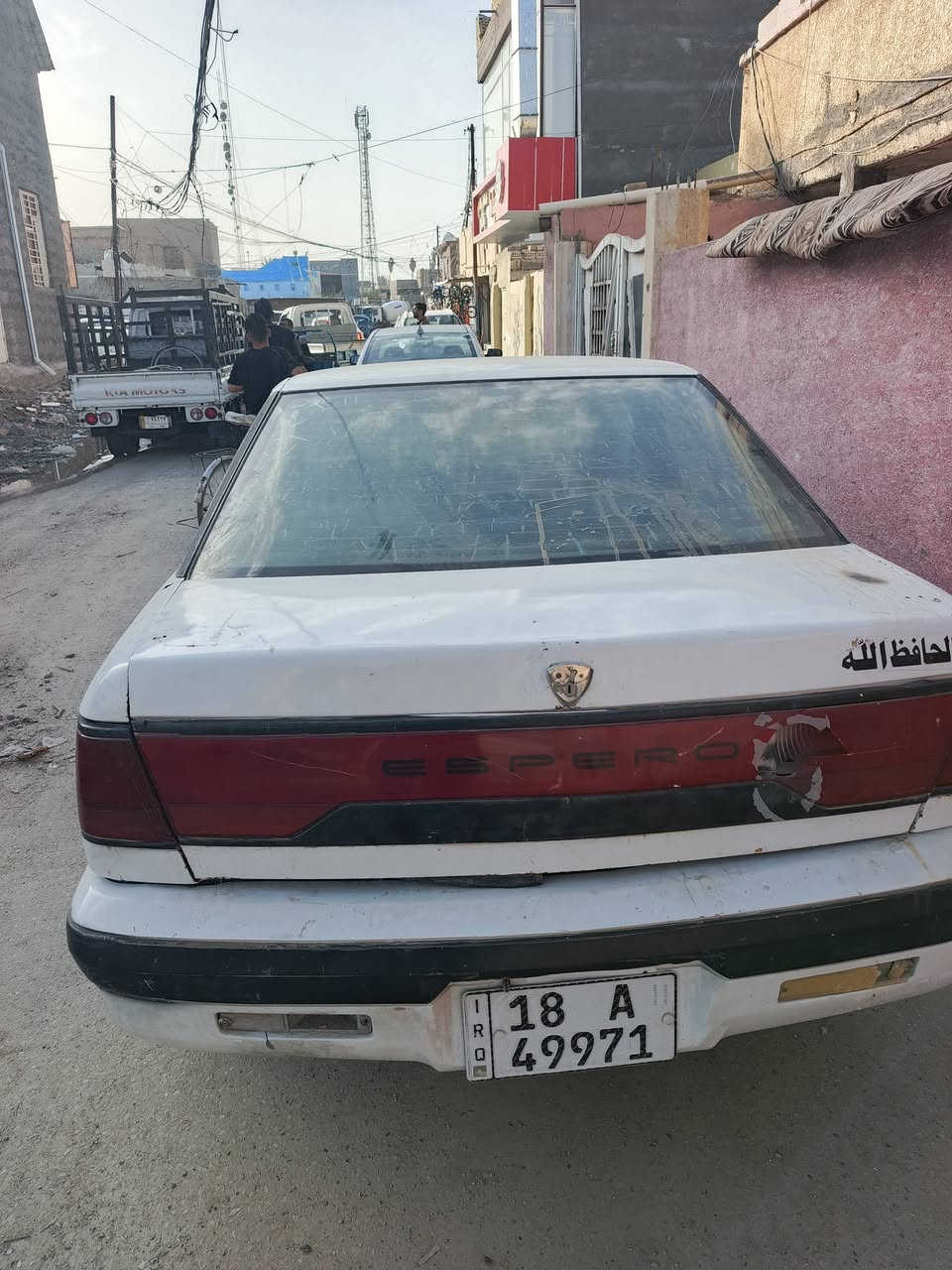 السلام عليكم للبيع اسبير موديل 1996 كير ومحرك جاهز سنوية مجدده لل 30
رقم بابل انكليزي هزه جديده السعر 20ورقه وبيه مجال 
تخم تاير الشراي يتصل ع الرقم *********** او ***********
