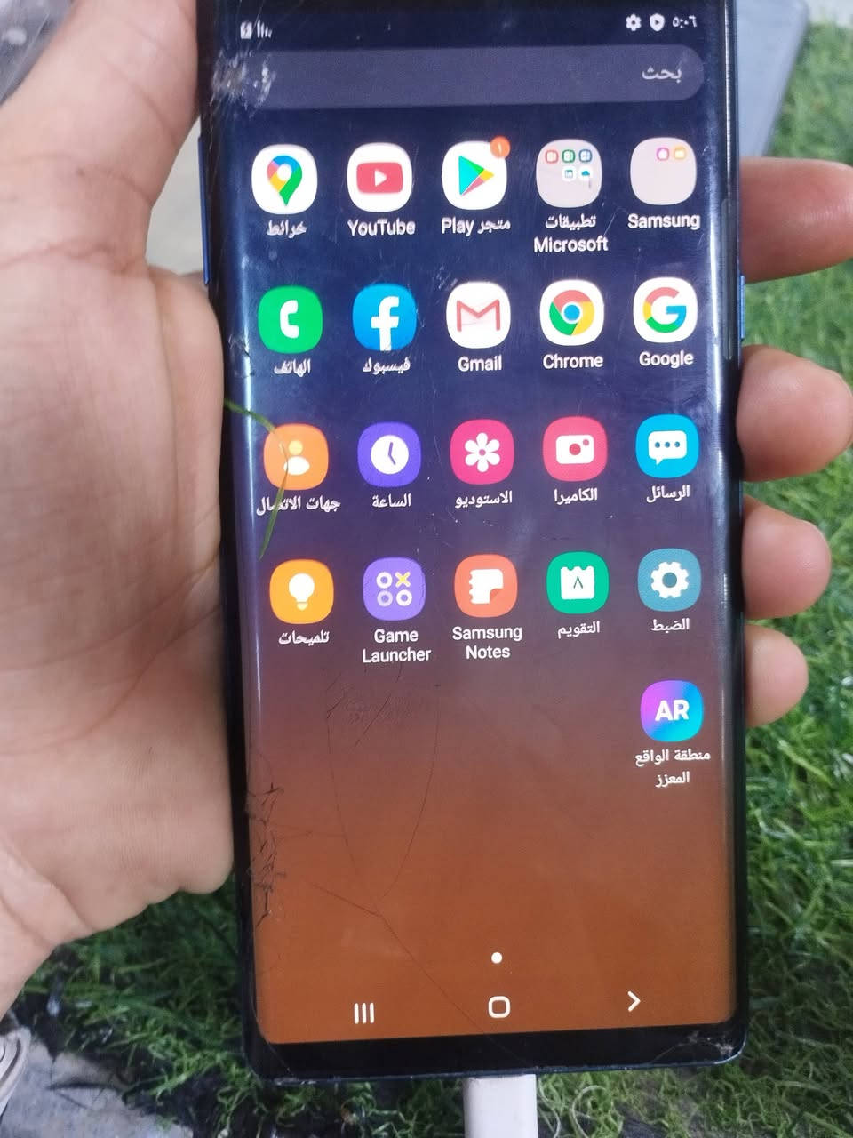 جالكسي نوت تسعه ذاكره 128 خطين
شرط لا مفتوح ولا داخل تصليح 

بي ضربات بالحساس السعر 100 واتساب ***********
