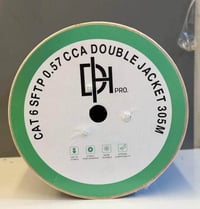 بكرة DH pro cat6 ⚜️305 متر  ⚜️تعبر گيگا   ⚜️دبل تغليف   ⚜️دبل تسليح  ⚜...