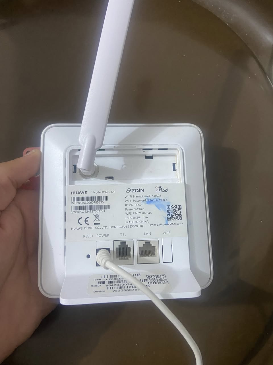 ً
للبيع راوتر شبكة زين zain  مع الانترنيت وياها الرصيد مدته 27 يوم 
السعر 60 الف 
الله يشهد النت مالتها جدًا قوي ونظيفة بعدها استعمال قليل 
📍مكاني : قضاء الرفاعي - حي الحسن 
ابيعها لان محتاج فلوسها والله


**إذا كنت صاحب هذا الإعلان وتريد حذفه لأي سبب، رجاءا أرسل رسالة إلى الدعم الفني**