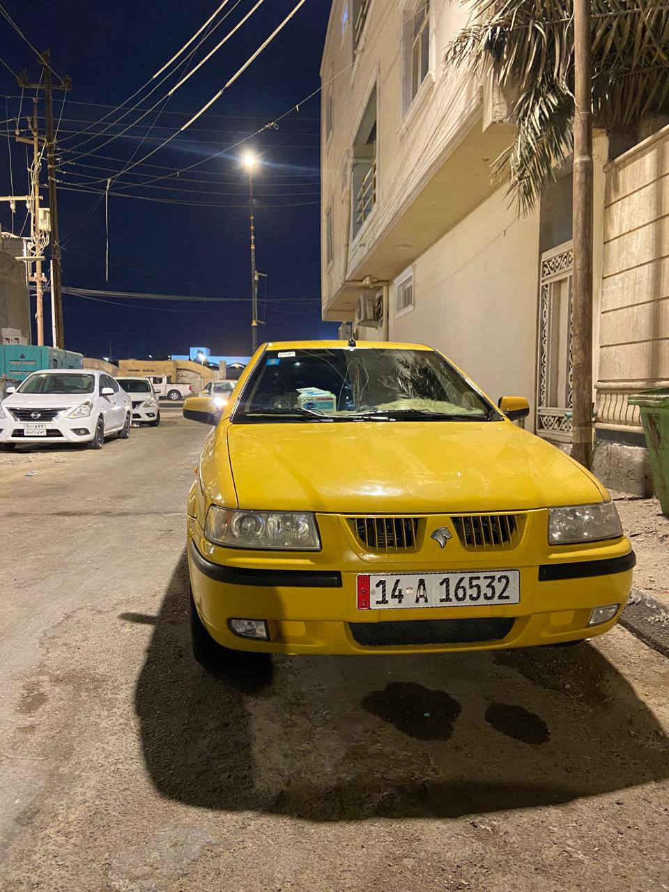 سمند موديل 12 بيها بكانات صبغ اثر جراد سنويه بأسمي كامله هزه  وغرامات مصفره رقم جديد نصبتها تخبل 
سعر 43  رقم ***********
