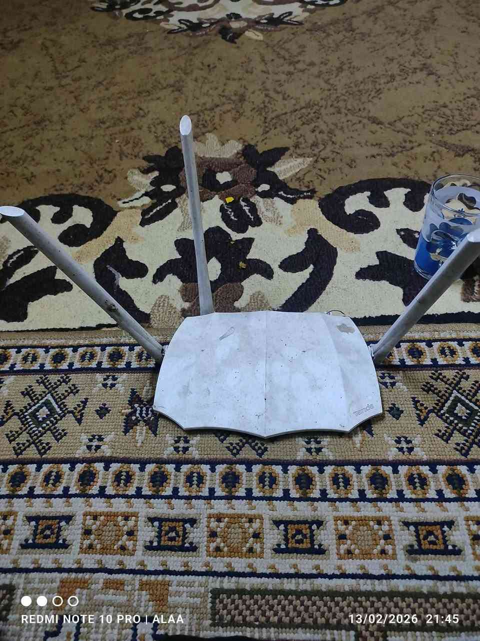 السلام عليكم
راوتر للبيع بسعر 10
مكاني بغداد مدينة الصدر 
موبايل ***********
