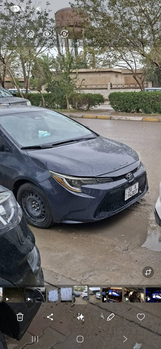 كورلا موديل 23 وارد أمريكي بيها اربع قطع
رقم ديالى بسمي ماشيه 45 mi سياره جديده 
***********
سعر ١٣٠ وبيها مجال
