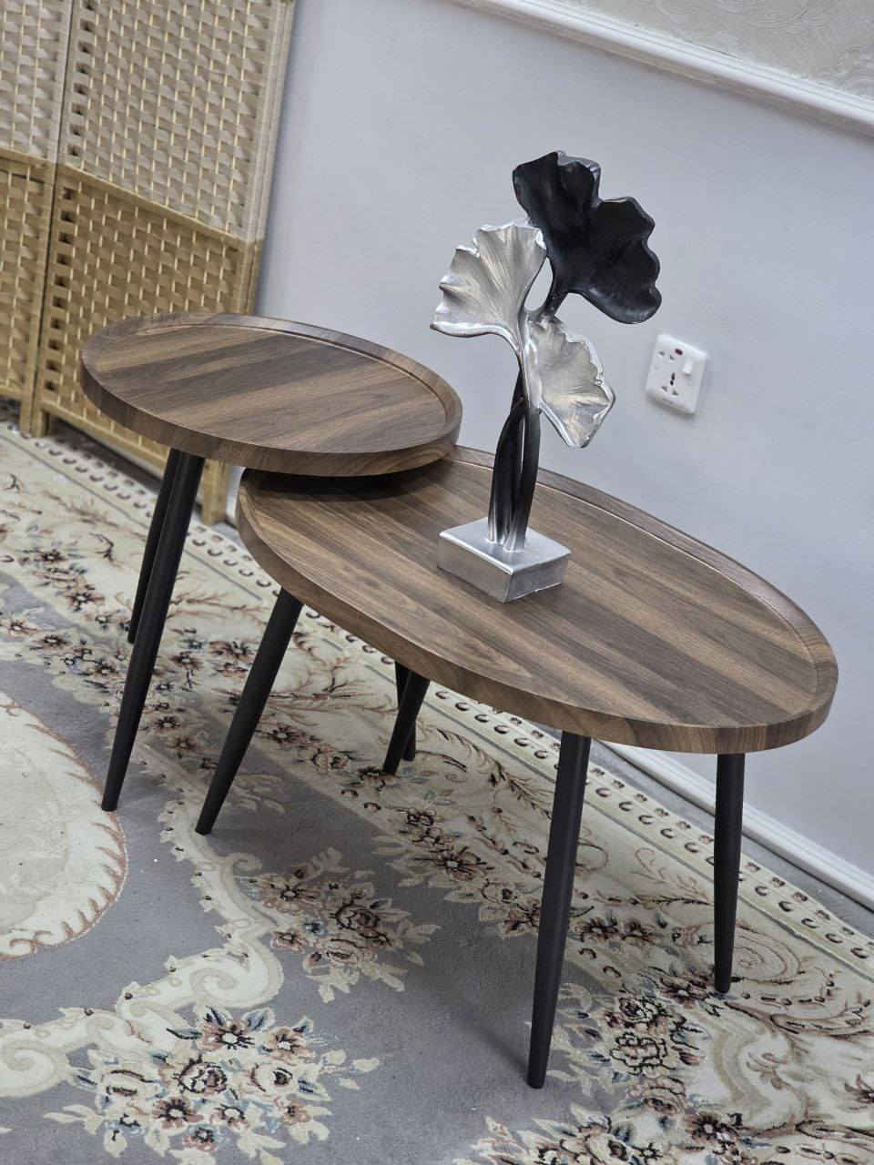 ✨ ديكور يخلي الصالة غير شكل ✨
🔥 طبلة وسطية قطعتين – خشب سطح + رجل حديد 🔥
تصميم عصري
متداخلة وتوفر مساحة
عملية + شكل فخم بنفس الوقت 💪
📏 القياسات:
🔸 الدائرية:
▪️ القطر: ٥٢ سم
▪️ الارتفاع: ٥٣ سم
🔸 البيضوية:
▪️ الطول: ٧٩ سم
▪️ الارتفاع: ٤٨ سم
💰 السعر: ٧٥ دينار فقط 🔥
(قطعتين بهالسعر؟ فرصة قوية 👌)
🚚 توصيل مجاني داخل بغداد


**إذا كنت صاحب هذا الإعلان وتريد حذفه لأي سبب، رجاءا أرسل رسالة إلى الدعم الفني**