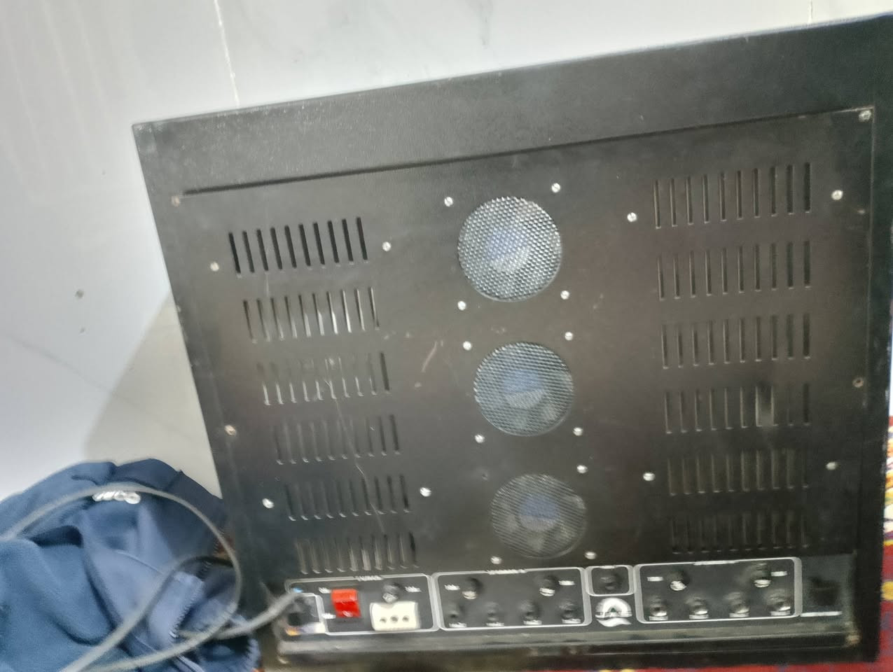 سستم صوت بكامل  ملحقاته للبيع
مكسر صوت جاسكو خطين
زوج سماعات دبدوب
مايكات عدد2 اسوار
وايرات _استاندات
يخدم الشور والثكيل 
صوت ونقاوة ودفع فول السعر 450 وبيهن مجال بسيط 
للاستفسار *********** مكاني الديوانية مركز
