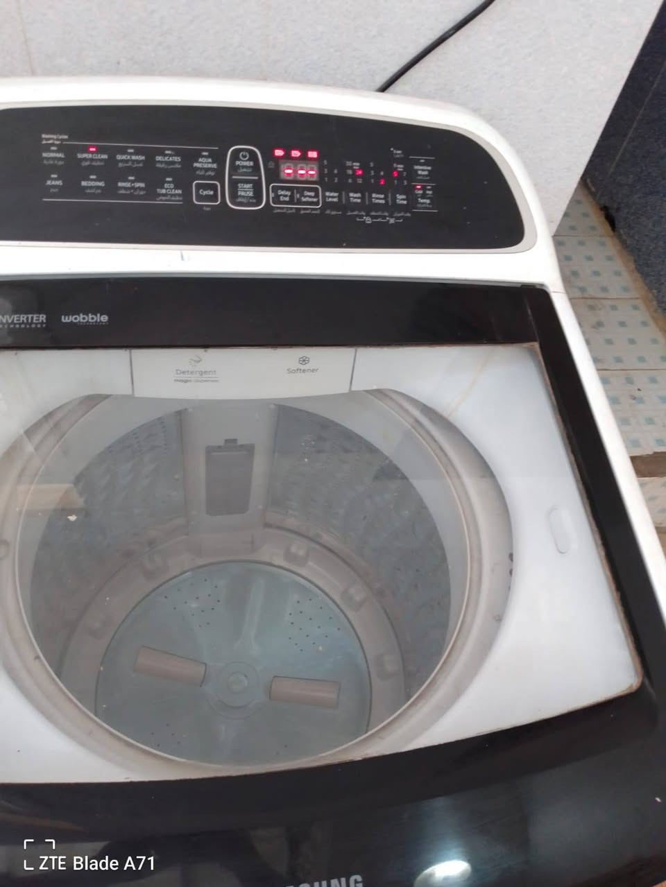 غساله اوتماتيك نوع سامسونك حجم15كيلو حجم  كبير مكان كربلاء جديده ستخدام قليل شراي يتصل متوفر واتساب *********** مكان كربلاء سريع المعملجي يم منتزه النوارس
