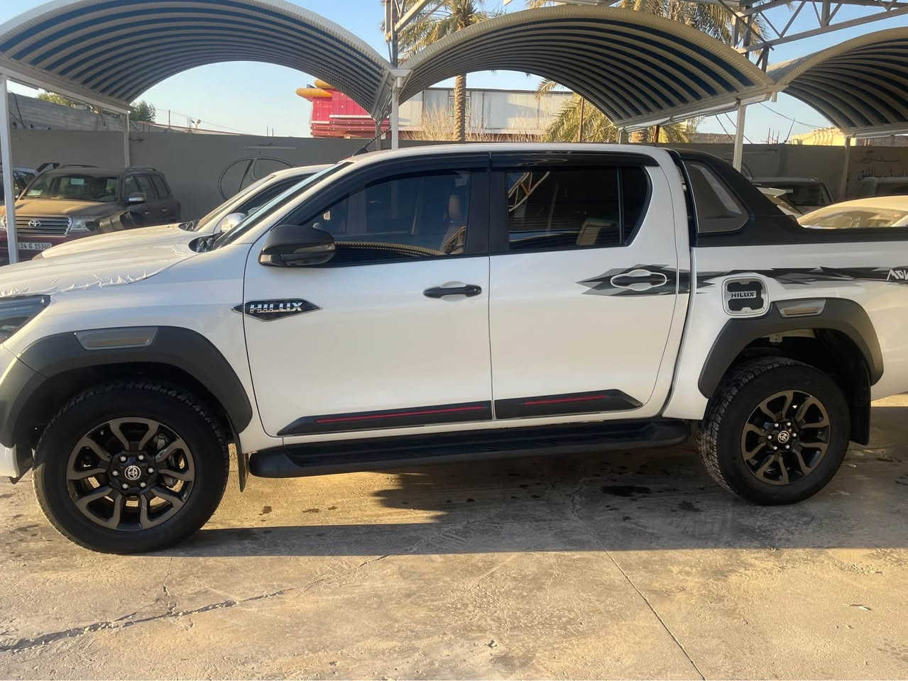 تيوتا هايلوكس ادفنجر كويته سته 6 سلندر رقم سليمانيه الرقم الجديد ماشيه 60 الف فول مواصفات ومواصفات الكويتي معروف بيه باب الخلفي عكس السايق صبغ وباقي السياره مكفوله كفاله عامه السعر 380$مكان السياره بابل مشروع المسيب للاستفسار *********** ترهم مراوس حسب القناعه المحاويل, بابل
