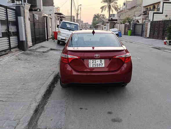 كورلا موديل 2016 للبيع
وارد امريكي حادثها الجاملغ الايسر الامامي
وبالعراق الجاملغ الايمن الامامي
الرقم سليمانيه سنويه بأسمي
السونار مرفق بالمنشور
محرك 2000 دوش
مصبوغه عام  للجماليه
كير ومكينه كلش نظيفات 
الصدر جيد
تايرات جدد
تحكم ستيرن 
اشاير بالمري
مسجل شاشه 
الكشنات والارضيه جلد 
السعر 105
مكاني بغداد الاعظميه
للاستفسار ***********
