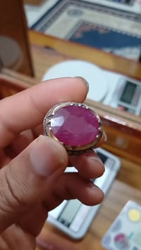 محبس ياقوت • مطعم ٤ ألماس • مقاس ٢٢