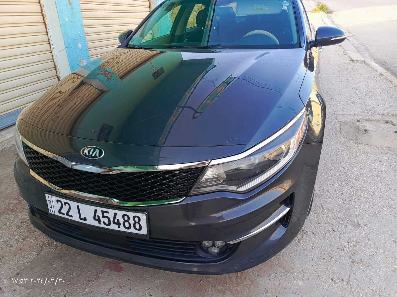 سلام عليكم مكلف بل نشر سياره كيه اوبتمه للبيع موديل 18 
استفسار اتصال عل رقم ***********

