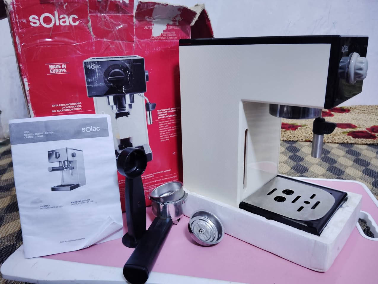 محضرة قهوة اسبيرسو سولاك اخت الجديدة استخدام منزلي ..
يوجد توصيل ..


**إذا كنت صاحب هذا الإعلان وتريد حذفه لأي سبب، رجاءا أرسل رسالة إلى الدعم الفني**