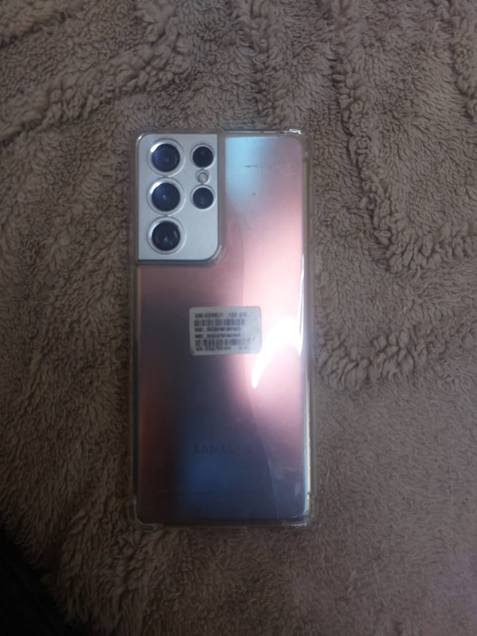 سامسونك s21 الترا
بي فطر بي السكرين مو بي الشاشه وتتبدل
وبي فطر بي الظهر
الجهاز شغال مابي اي مشكله
مواصفاته معروفه


**إذا كنت صاحب هذا الإعلان وتريد حذفه لأي سبب، رجاءا أرسل رسالة إلى الدعم الفني**