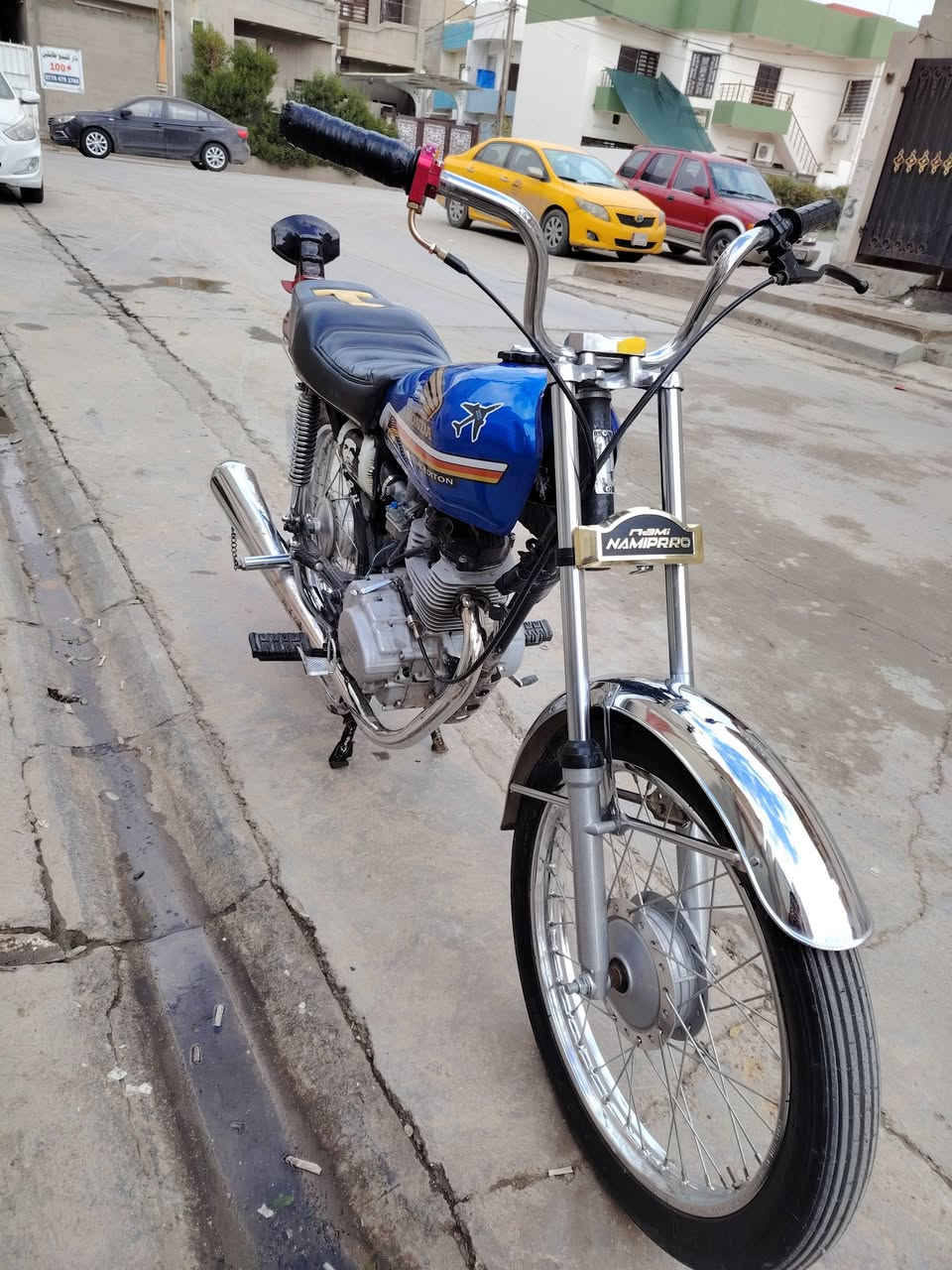 سلام عليكم
نامي برو
محرك لا صرف ولا بخار فقط ولفات مبدل
سعر 425 بيه مجال قليل
*********** حي الواسطي
