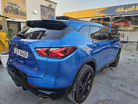 السلام عليكم للبيع شوفرليت بلايزر RS محرك 6 سلندر كامل مواصفات بنوراما 5 كامرات داخل لونين كشنات تدفئه تبريد موديل 2021 ماشيه 43 الف حادث فقط بنيد ايرباك ستيرن راجع سستم السياره جديده السعر 197لستفسار الاتصال ***********
