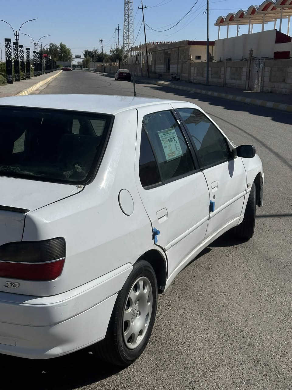 السلام عليكم
للبيع بيجو 306 2001
سيارة تبريد ويه السويج تدفئة نار
محرك وكير خير من الله 
شاشة وكامرة خلفية 
بأسمي رقم بغداد جديد سنوية لحد 29
تحويل ثاني يوم سيارة نظيفة حيل 
العنوان تكريت 
سعر 48 وبيها مجال للاستفسار اكثر 
***********
