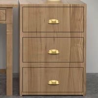 مسكة هلال • ذهبي لامع • اسود مات