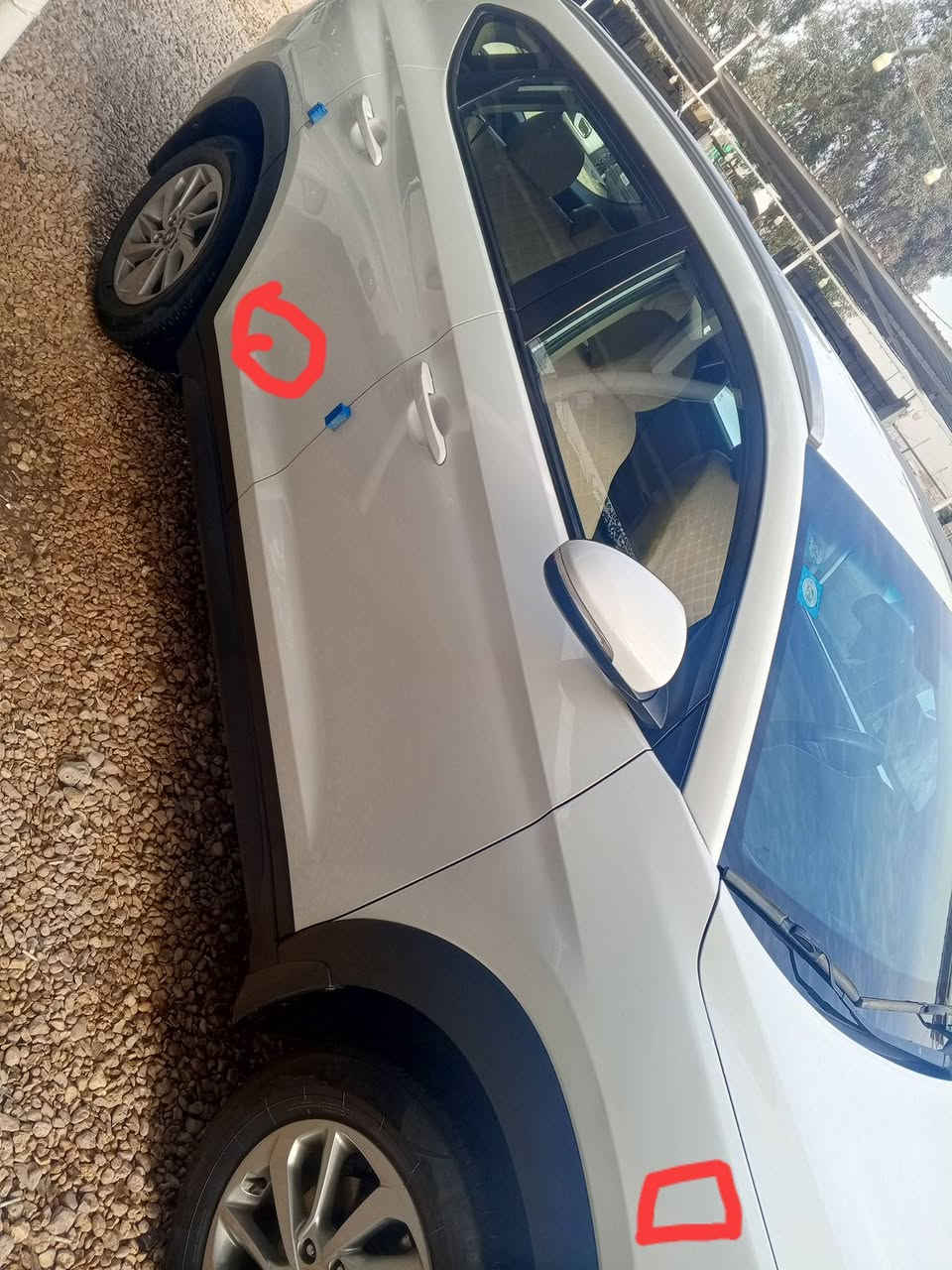 توسان خليجي 17 رقم بغداد 
السيارة كارتون 
 \الصبغ مأشر على گد التأشير بالصور غير هذا ماكو  
مكينة 2000 دوش مفتوح قبق فقط 
تخم تاير حدادية تبريد كله جديد 
مكان كربلاء 
***********
السعر 165
