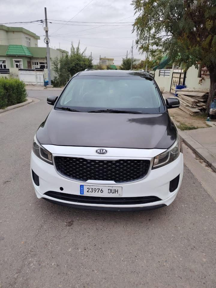 السلام عليكم
كيا سيدونا للبيع موديل ١٧ رقم دهوك السياره ضررها مرفق بالمنشور وهنا بالعراق محزميها اثر جراد السياره عليها غرامات مليون تنقص من السعر  
السعر ١٤٠ وبيها مجال شي بسيط 
للاستفسار***********
