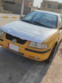 سمند للبيع موديل 2010 السياره مصفره هيئة وعليه غرامات فقط 100 الف وارق...