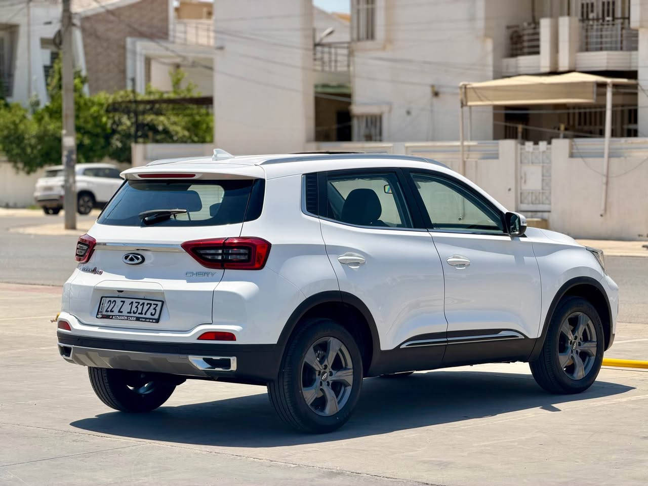chery tiggo4 pro 2024 شیری تیگۆ4 پرۆ  
 مواسەفات  فولە  سلاید 
 بەسمە تشغیل بسمەی دەرگا شەغال تبرید مرکزی برێک بەسمە ئۆتۆهۆلد گێچ الکترونی دوو مۆدی لێخورین تحکم ستیرن جام کارەباکوشین جلد و کارە بای 
گێر و مەكینە و تەبرید هەموو شتێكی بەشەرت 
بێ بۆیاغ بێ ساردی دەعامی بۆ دەعامی بە شەرت 
تەنیا 10هەزار کیلومتر رۆشتوە 
رەقەم هەولیر 
نرخ : 125 وەرەقە
ژمارە مۆبایل 

واتساب ***********٢ أربيل, العراق
