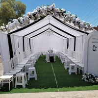 خيمة مشية زلم • نقل وتنصيب • صلاح الدين
