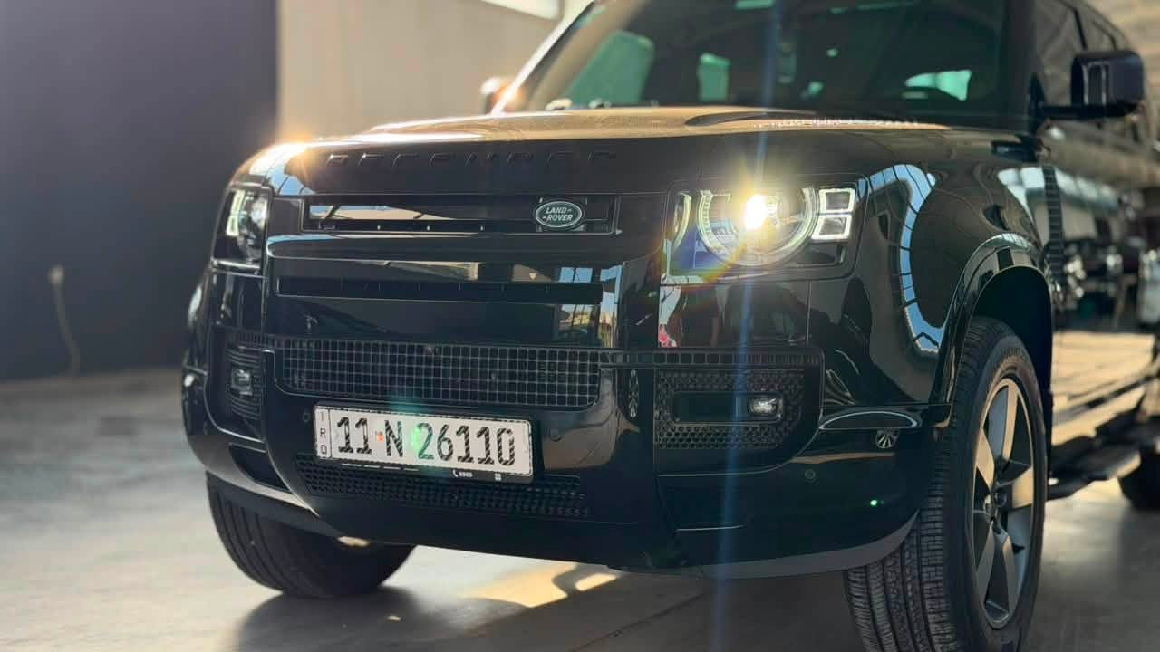 Land rover 2025 Defender 🇬🇧V6 
لاندروفر 2025 🇬🇧 ديفندر اكس داينمك 
Xdenamec SE 
ضمان وكالة سردار ✅
تغليف كامل المركبة ppf 
عداد المسافة 700 k/m زيرو 

📍بغداد شركة ابو ظبي چكوك قرب بوابة الكاظمية 

***********

*********** 📞
