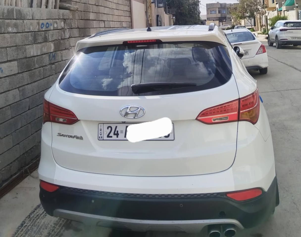 🌟🌟🌟 هواندي سنتافي..٢٠١٥  🌟🌟🌟
#ملاحظة_السياره_(بيع او مراوس ) 
رقم دهوك : السياره مجهزه رقم هزه سنويه جديد 
#السياره يوجد بطاقه الوقودية ⛽️⛽️⛽️
المواصفات: 
تحكم ستيرن جهتين 
شاشه وكامير حساسات 
كشن كهربائي 
مراه شفط 
اشاره فى مراه 
٧راكب 
٣ قطع تبريد 
السياره: محرك ٤ سلندر ٢٤٠٠ خليجي 
#محرك_وكير_مامفتوح.
#السعر ١٧٧ $ بيها مجال 
#الاتصال ***********_ ***********
#العنوان: الموصل _ الحمدانية
