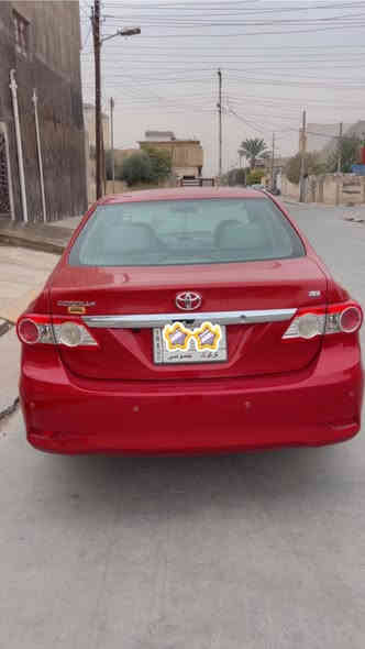 كورلا موديل 2013 بدون حادث بدون ضربة بيها فقط بارد بالجامرغ الخلفي محرك 18 ماشية 137 السعر 135 رقم كركوك مشروع وطني سنوية بسمي لحد 2028 سيارة نظيفة بشكل اتصل خاص ما اجاوب ***********
