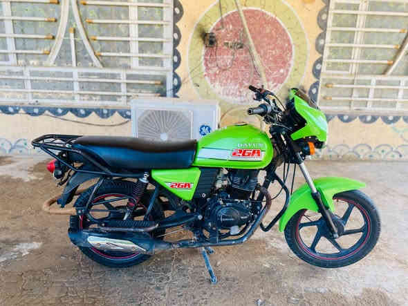 سلام عليكم دراجة دايون للبيع موديل 22مكفول كفالة عامة كرهبايات كاملة دراجة جديدة اية نقص مابيهة محرك 200 كتابة حمر دراجة واحد على واحد السعر مليون 100 وبيهة مجال رقم ***********
