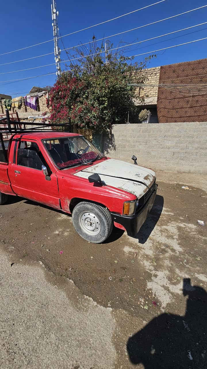 للبيع تويوتا موديل 85

 سنوية 27
 ما ساقطة
 جاهزة تحويل رقم ألماني
 صدر محرك مكفول

📍 المكان: بغداد – التاجي

💰 السعر: 25 (قابل للنقاش للجاد)

📞 ***********
