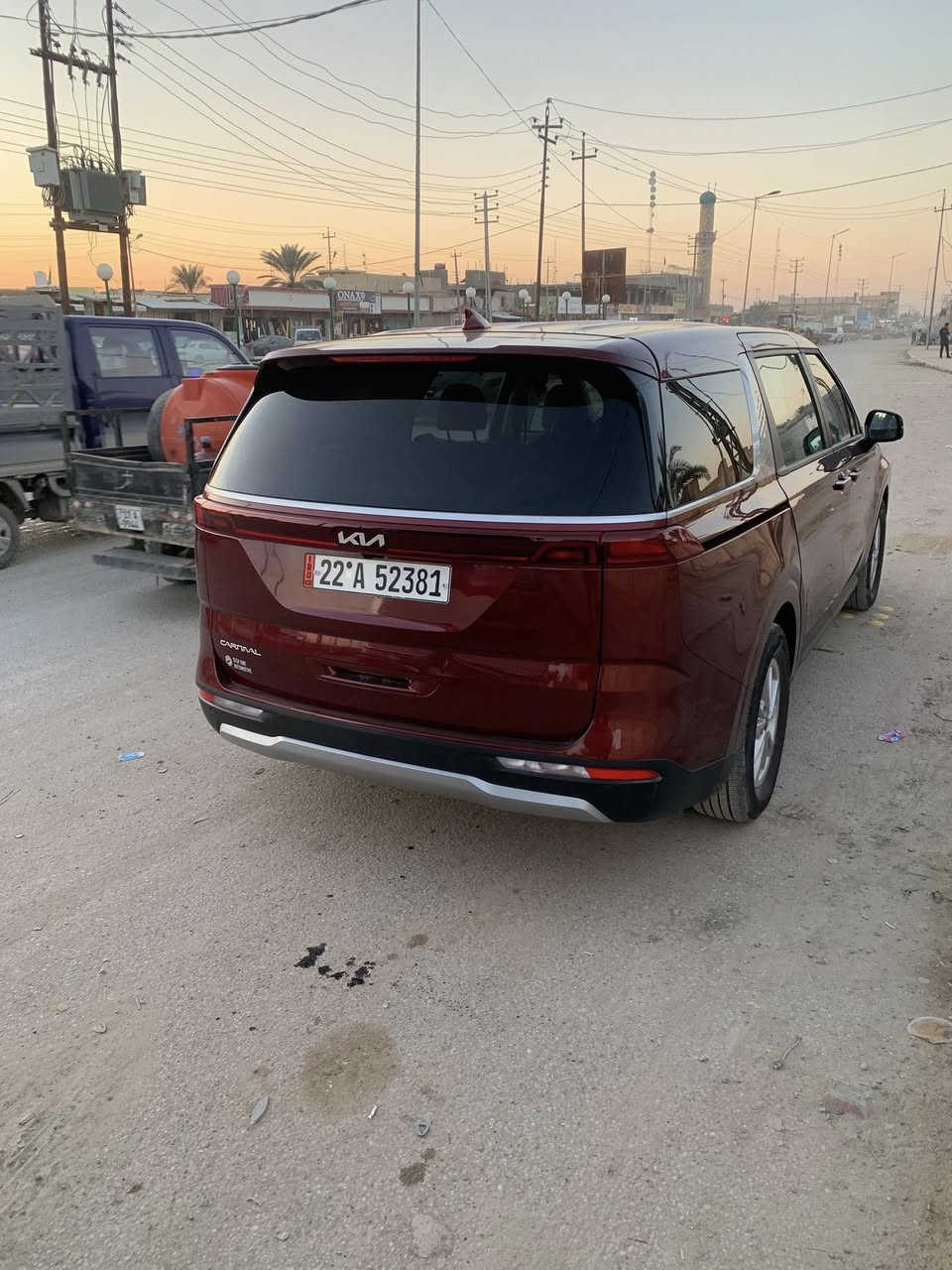 السلام عليكم ورحمة الله وبركاته للبيع كيا كرنفال وراد أمريكي مرقم أربيل أجره السعر 265$
للاستفسار 

‭0771 816 2753‬

‭ ‭0780 777 8717‬
