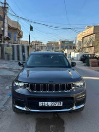 للبيع   جيب جراند شيروكي لمتدد(٧)راكب موديل 2022  الضرر جاملغ وبنيد بد...
