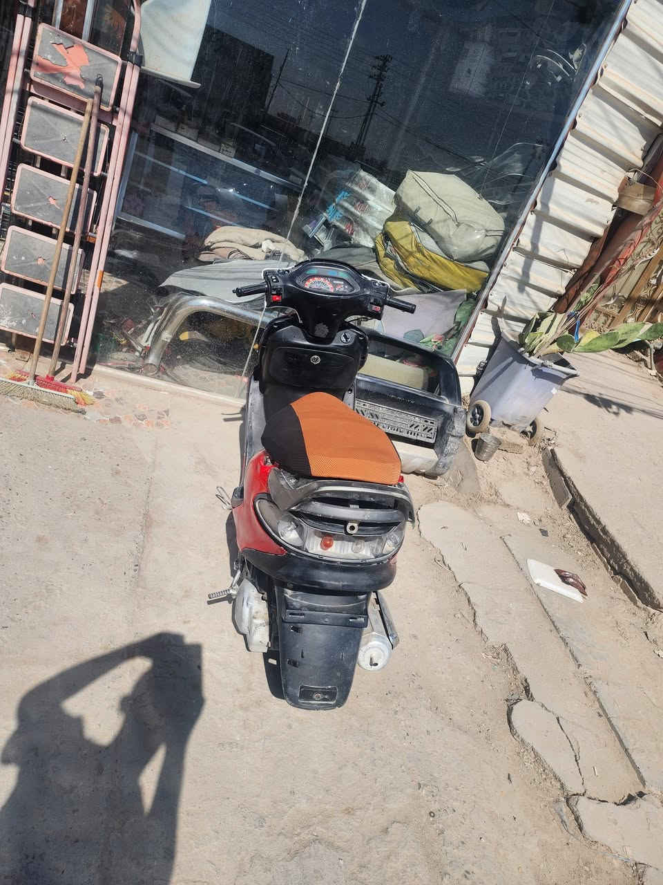 سلام عليكم دراجه دولفين  لبيع مفتوحه مكانك بابل قاسم سعر 225ب مجال ***********
