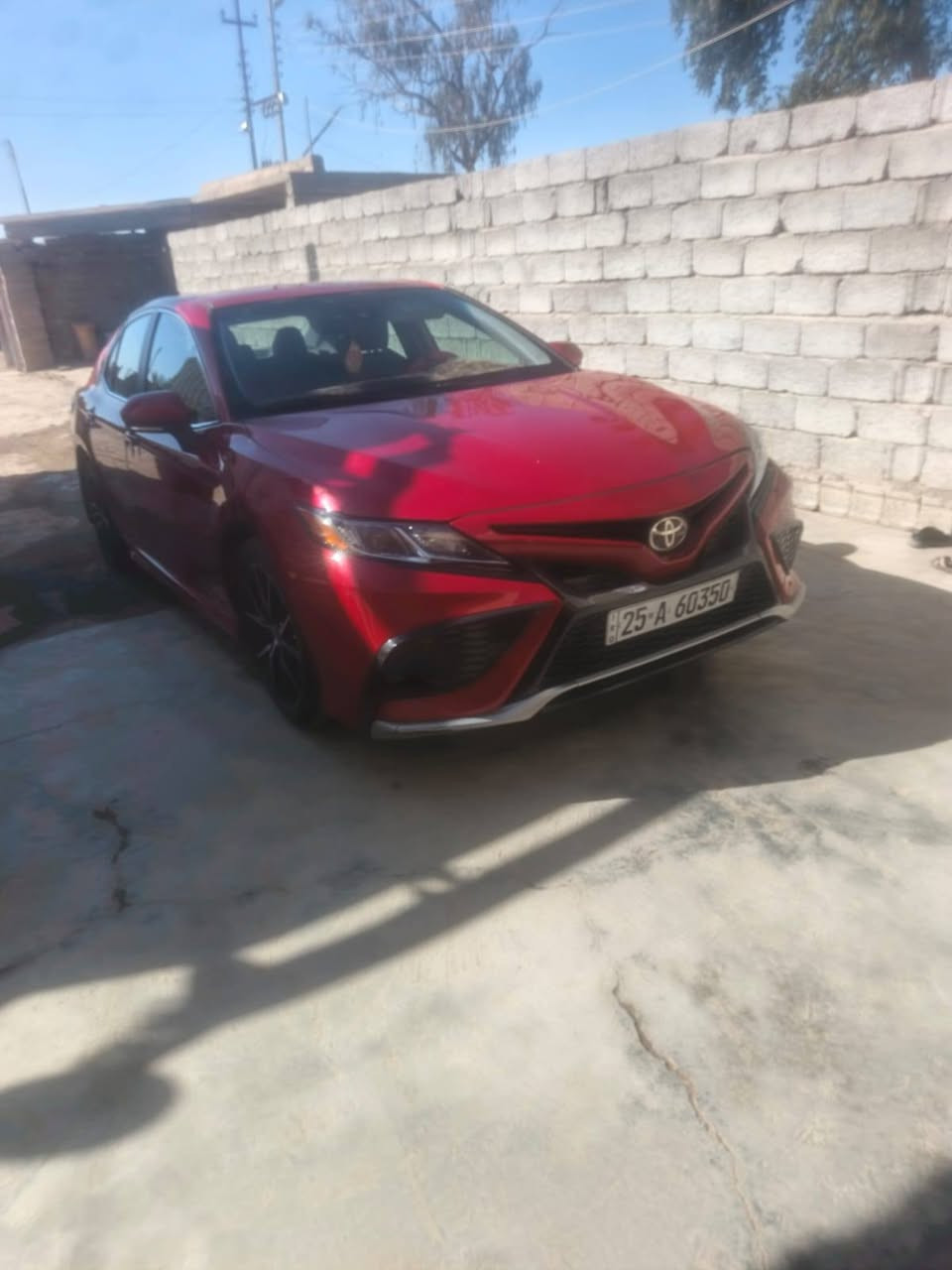 كامري موديل 2024 امريكي  ماشيه 33 الف الضرر موجود بلسونار رقم معوقين كركوك شرط الوكاله من الشرعي السعر 155 وبي مجال مكان الساره ناحية الزاب التصال على الرقم ***********  وحياك الله
