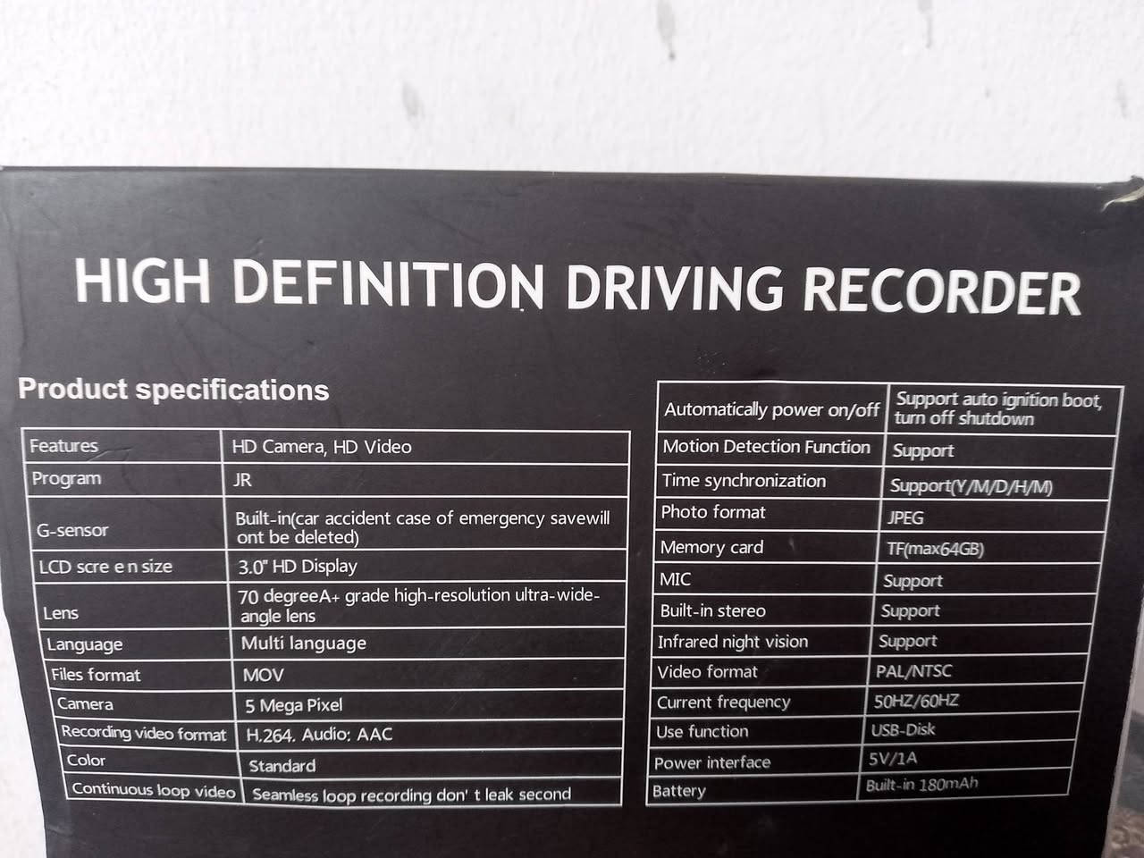 السلام عليكم
داش كام مستخدم 3 ايام للبيع 3 كامرات اماميه دواخل سياره دواره وخلفيه مع تسجيل صوت داخل سياره كلش حلوه ودقتها فولللل 

مضخم صوت دمام للبيع مستخدم شهرين 10 انج صوت يخبل للبيع 

***********
راسلني وشوفك دقت التصوير
