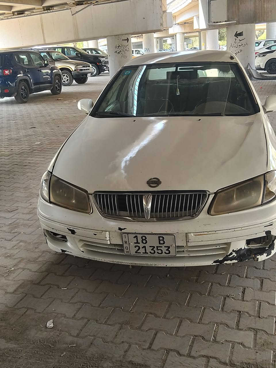 السلام عليكم نيسان سني ياباني مديل 2002تبريد تخم تاير السياره بسمي السعر 55بيها مجال شي بصيط الستفسار ***********
