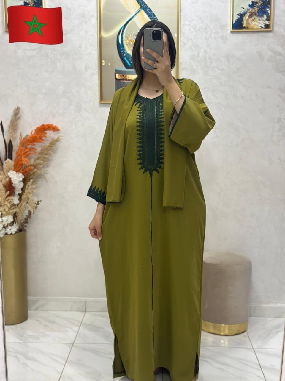 قفطان كريب💎 روزا بالفولار هماوي👑 للحضور 💅 والمناسبات العائلية 💃


**إذا كنت صاحب هذا الإعلان وتريد حذفه لأي سبب، رجاءا أرسل رسالة إلى الدعم الفني**