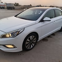 سونتا 2016 امريكي قطعتين باب وجاملغ رقم بابل الجديد بأسمي شاشه جبيره ن...