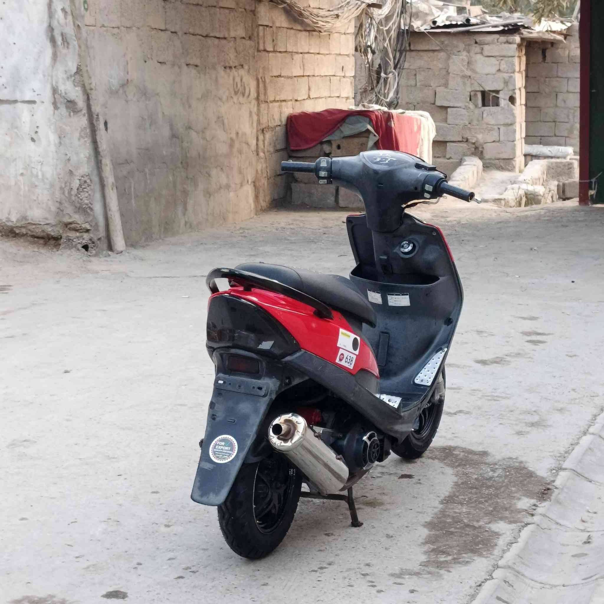 السلام عليكم ماكس عدلة للبيع الدراجة خير من الله او بيهة تزويد دبلات شيال اويالة صلنصة تايرات جدد مكينة 49 بلادية كهربائيات سلف هندر كلة شغال او الدراجة مبرمجة مكينة كفالة السعر 600 او بيهة مجال للتواصل ***********
