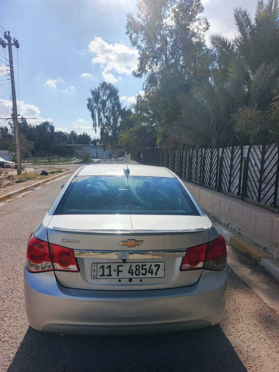 سلام عليكم من رخصت الادمن
شوفرليت كروز موديل 2016
سياره جاهزه كير مكينه كفاله 
حداديه جديده 
سنويه بسمي جاهزه السياره كبل للشارع ماتصرف عليها 
حادثها موضح بالصور والسونار 
اني صبغتهن وبعدني مامبولشهن  صبغتهن جماليه اثر شخوط الباقي كفاله بجم كبس مكاني بغداد البياع
سعرها 82وبيها مجال  
اتصل وتدلل ***********
