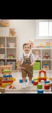 اوفر ولادي بناتي • قماش كوبوي • بيبي